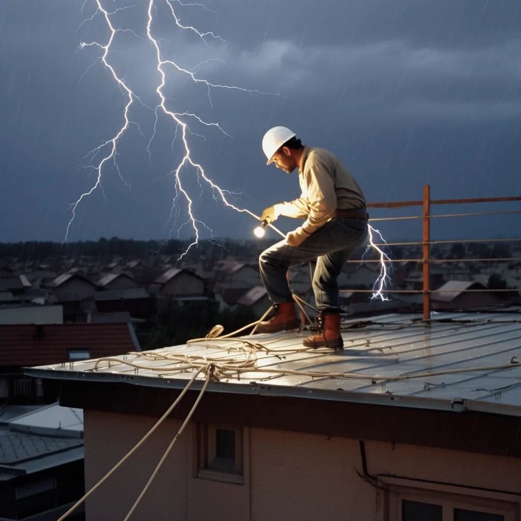 Jak działa instalacja odgromowa