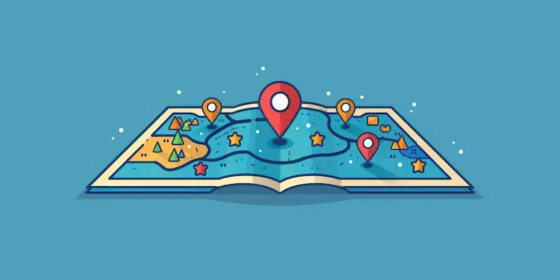 Pozycjonowanie mapa Google